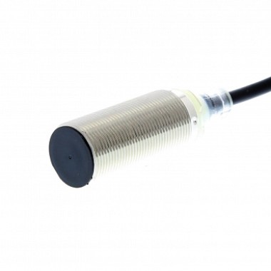 E2B-M18KS05-WP-B1 2M OMI - Датчик индуктивный M18, латунь никелированная, короткий корпус, заподлицо