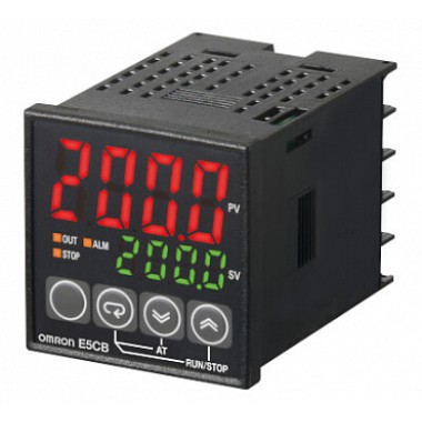 Регулятор температуры цифровой серии E5CB, релейный выход (250 V AC, 3 A), E5CB-R1TCD AC/DC24